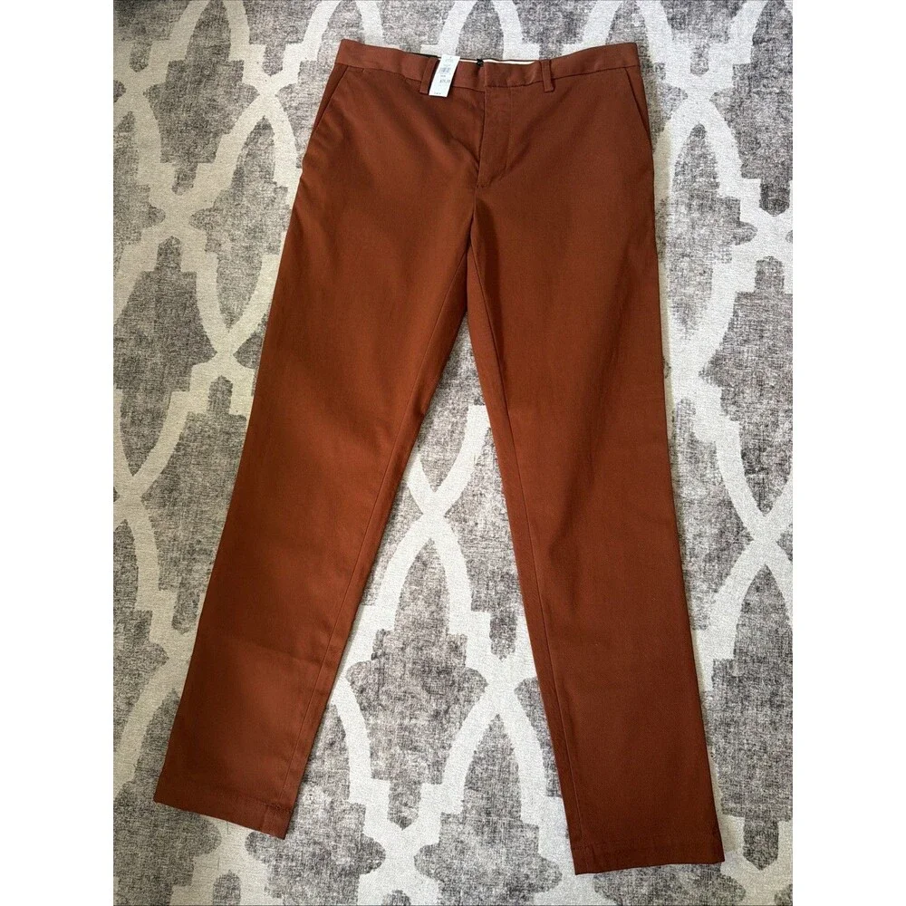 Banana Republic Mason Chino Pants Mens 32x32 Rapid Movement Athletic NWT